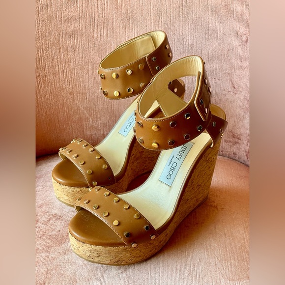 JIMMY CHOO Nelly Wedges / 38 - Picture 3 of 6